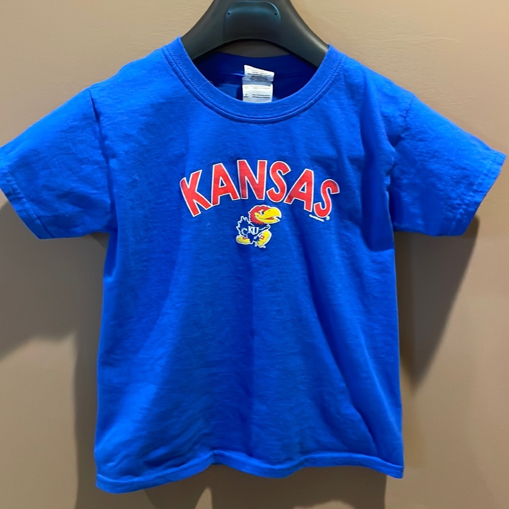 NEW Youth Kansas "KU" Jayhawks T-Shirt